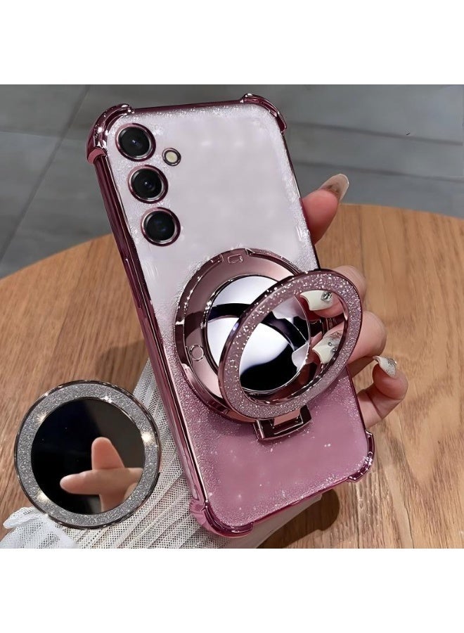 جراب واقٍ لامع مطلي بالكهرباء مناسب لهاتف Samsung Galaxy A56 - Image 1